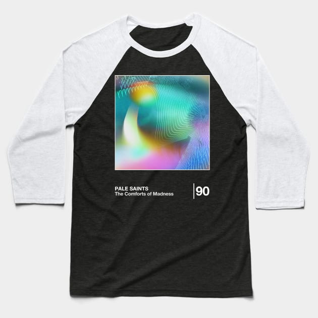 Pale Saints / Minimalist Style Graphic Design Baseball T-Shirt by saudade